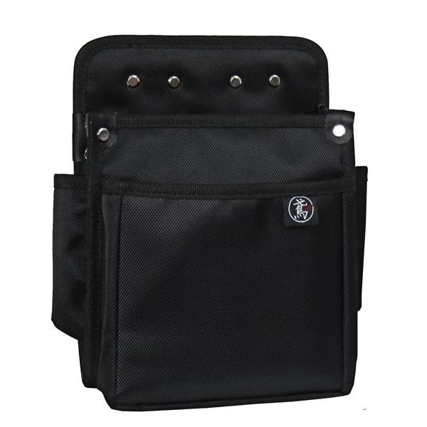 腰袋2段 電工用（特大） 【まとめ買い5個セット】 3B 鳶 送料無料 |  | 01