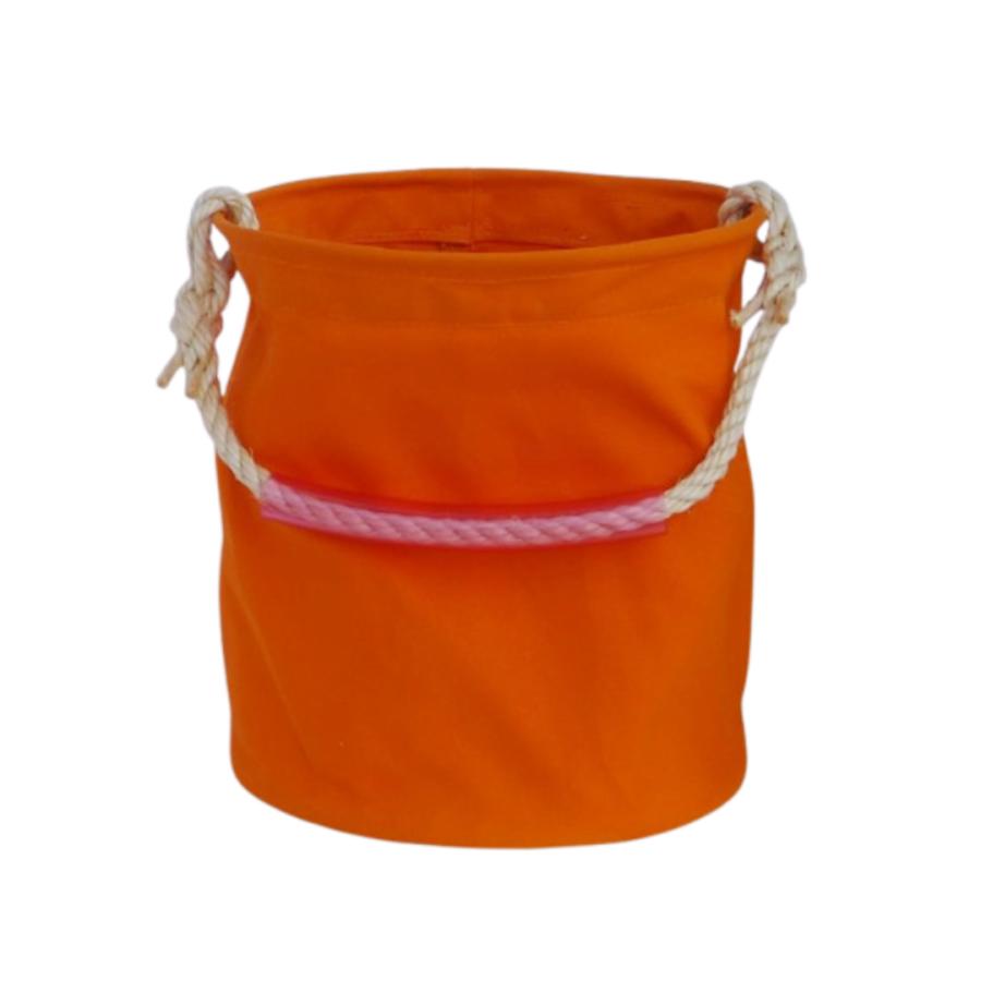 27号電工バケツ　パラフィン防水仕様 　26Φｘ28ｃｍ　黄　グリップ付き　鳶 |  | 03