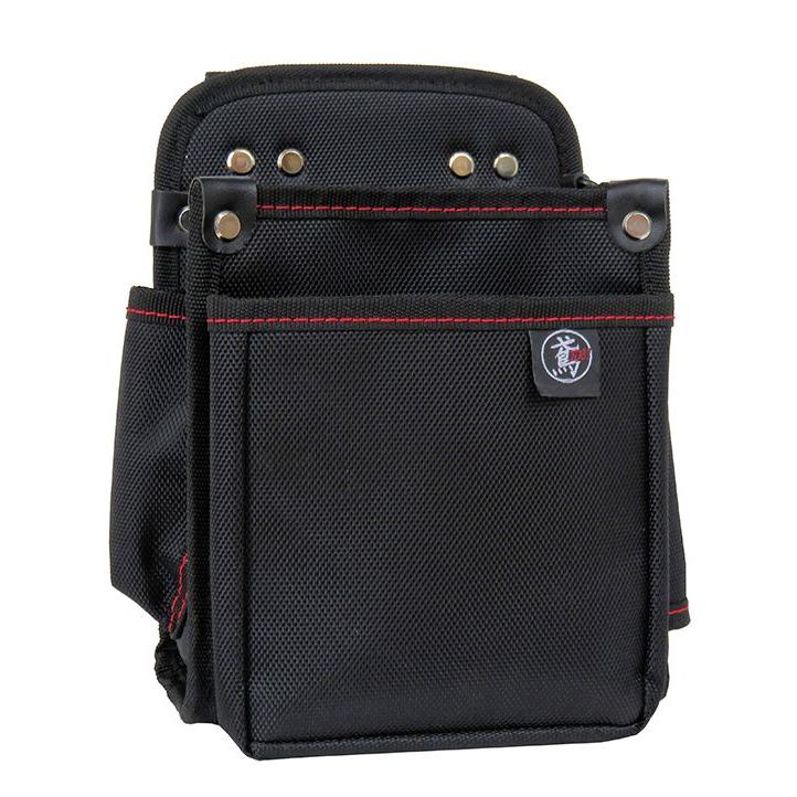 腰袋2段 電工用（小）工具差付 1KB 鳶 | 