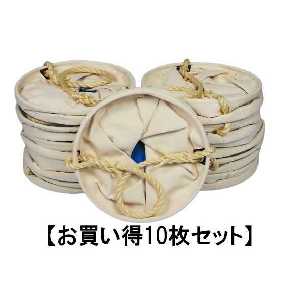 電工バケツ 6号帆布 W27 10枚お買い得セット AS-211 アストロシップ 送料無料 | 