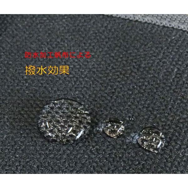 帆布 腰袋 電工用 ブラック 防水 内側ポケット付（M） 60-BK 鳶 |  | 03