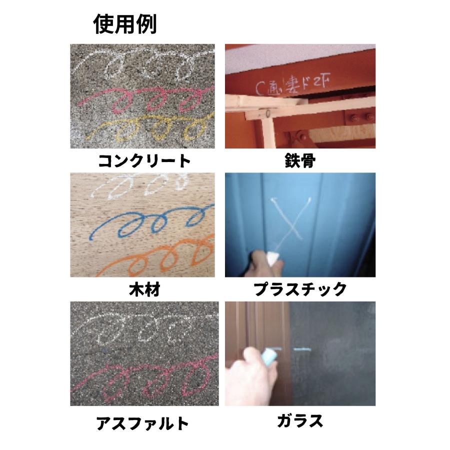 光明丹マーキングチョーク軟質　緑　(12本パック)　 S30109　緑色　祥碩堂 |  | 03