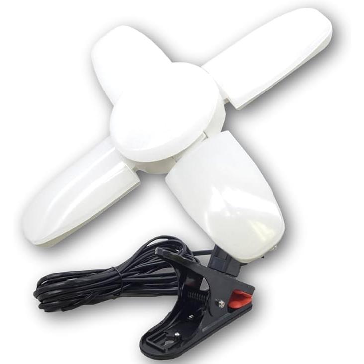 LED電球付クリップランプ スーパールミネX　60CL SLX-60CL 　ウイングエース |  | 01