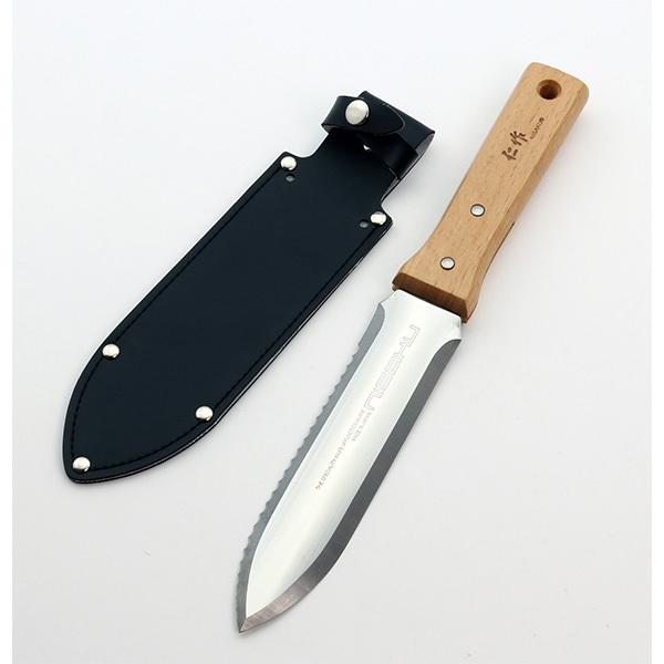 ステンレス製 レジャーナイフ・ベーシック（園芸用ナイフ） 仁作 nisaku 送料無料 | 