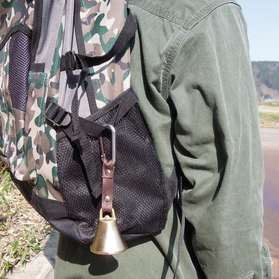 山菜採り・山歩き用熊ベル大（カラビナ付き）AY-12 中林製作所 送料無料 |  | 02