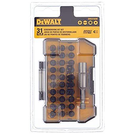 色々な DEWALT DWAX100IR IMPACT READY Screwdriving Tough Case Set, Extra Small, 31-並行輸入品 その他DIY、業務、産業用品