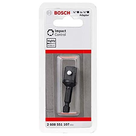 Bosch Professional 2608551107 Adapter-1/4 hex to 1/2” Square, Silver, 1/4-I並行輸入品