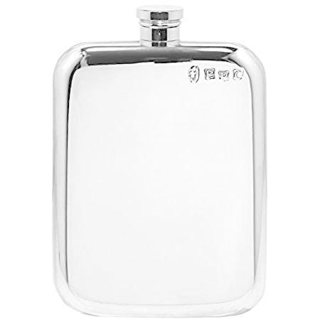 English Pewter Company 6オンス 伝統的なプレーン ピューター リカー ヒップフラスコ Sf435 並行輸入品 スキットル Spe Law Com