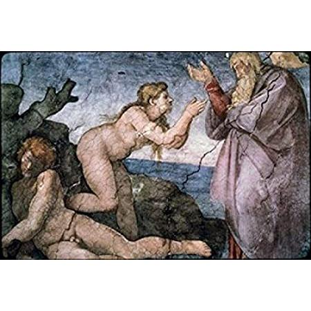 新製品情報も満載 Creation of Eve 1508-1512 Michelangelo Buonarroti (1475-1564 Italy) Fresco 並行輸入品 フライパン