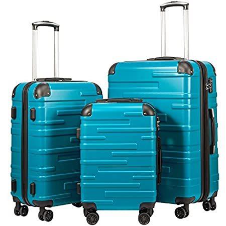 Coolife Tsaロック アウトドア キャンプ 登山 Spインner イン24イン28インで設定しcoolife荷物拡張可能なスーツケース3ピース 湖 青 荷物セット 並行輸入品 青 B07c2pxpm4 並行輸入品 B07c2pxpm4ならショッピング ランキングや口コミも豊富なネット通販 更にお得