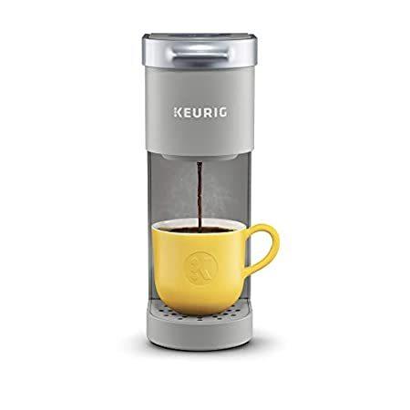 競売 Keurig K-Mini Single Serve Coffee Maker, Studio Gray 141［並行輸入］並行輸入品 落し蓋