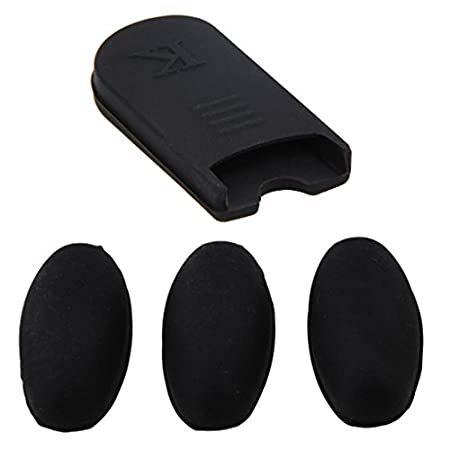 大人気定番商品 1 Set Fin並行輸入品 Pads Risers Key Palm Cushions Rest Thumb Silicone Black Saxophone サックスストラップ