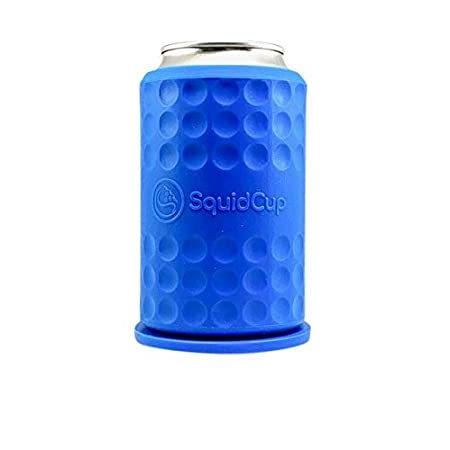 【有名人芸能人】 Sqoozie ノンチップ断熱缶ホルダー ブルー並行輸入品 標準 落し蓋