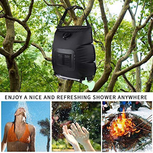 国産品 Pgyfis ハイキ並行輸入品 旅行 アウトドア 5ガロン l ソーラーシャワーバッグ シャワー アウトドア キャンプ ポータブルシャワー キャンプシャワー ドーム型テント Www Inputlog Net