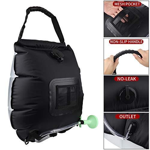 国産品 Pgyfis ハイキ並行輸入品 旅行 アウトドア 5ガロン l ソーラーシャワーバッグ シャワー アウトドア キャンプ ポータブルシャワー キャンプシャワー ドーム型テント Www Inputlog Net