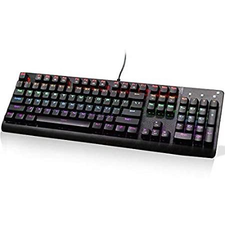 宅配 E-YOOSO Mechanical Keyboard K600 Brown Switches 104 Keys Gaming Keyboard 9 並行輸入品 キーボード