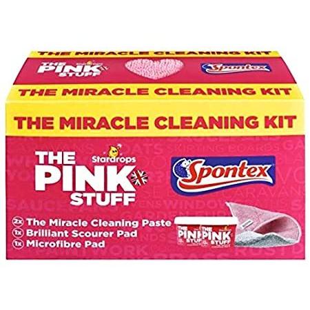 完売 Stardrops - The Pink Stuff - The Miracle Cleaning Kit (2 Cleaning Paste, 1 並行輸入品 落し蓋