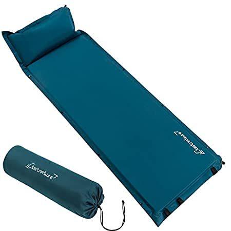 【500円引きクーポン】 Clostnature 3 I並行輸入品 Lightweight Camping, for Pad Sleeping Inflating Self inches コット