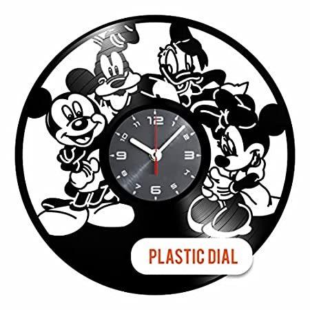 格安人気 Vinyl Wall Clock with Cartoon mouses Dog and Duck - Vintage Cartoon Heroes 並行輸入品 掛け時計、壁掛け時計 格安人気 Vinyl Wall Clock with Cartoon mouses Dog and Duck - Vintage Cartoon Heroes 並行輸入品 掛け時計、壁掛け時計