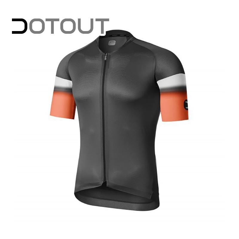 DOTOUT/ドットアウト エアロ ライト ジャージー ダーク グレー-ダーク オレンジ ジャージ