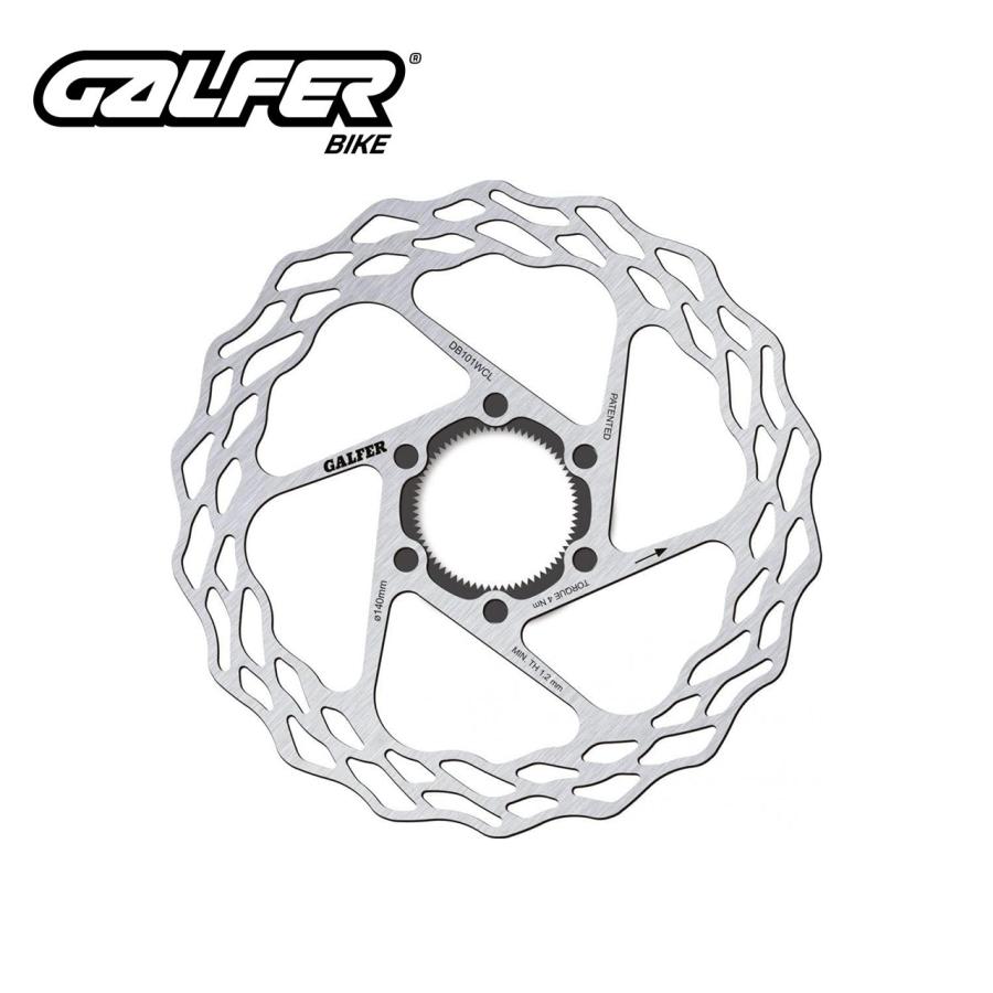 ガルファー DB-101WCLディスクウェーブローター140mm2枚セット Galfer ガルファー Disc Wave Rotor for Road 140mm ディスクローター