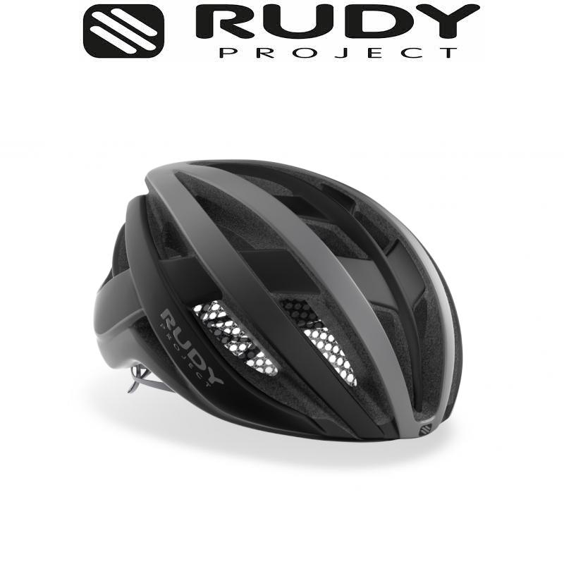 RUDY PROJECT ルディプロジェクト  ヘルメット VENGER ヴェンジャー チタニウム/ブラック M HL660111｜agbicycle
