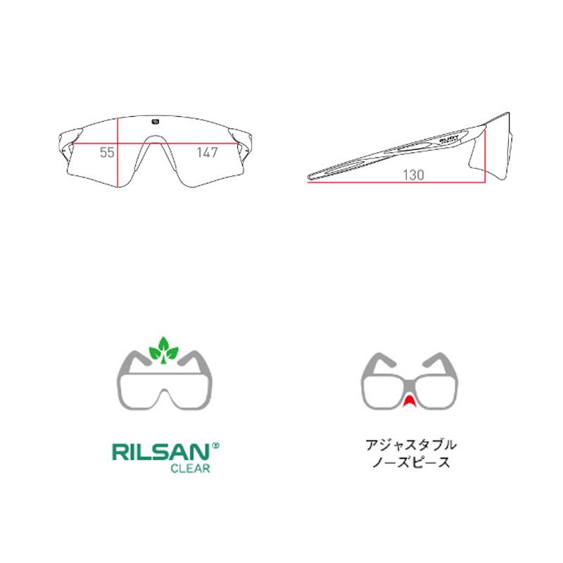 ルディプロジェクト ASTRAL アストラル エメラルド フェード マットフレーム マルチレーザーオレンジレンズ サングラス SP884023の画像
