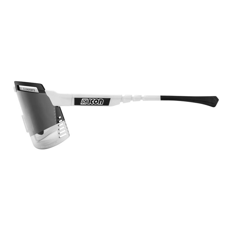 SCICON SPORTS シーコン AEROWATT FOZA エアロワット フォーザ White Gloss/Photocromic Silver_2