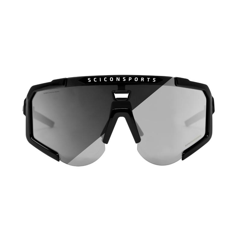 SCICON SPORTS シーコン AEROSCOPE エアロスコープ Black Gloss/Photocromic Silver_1