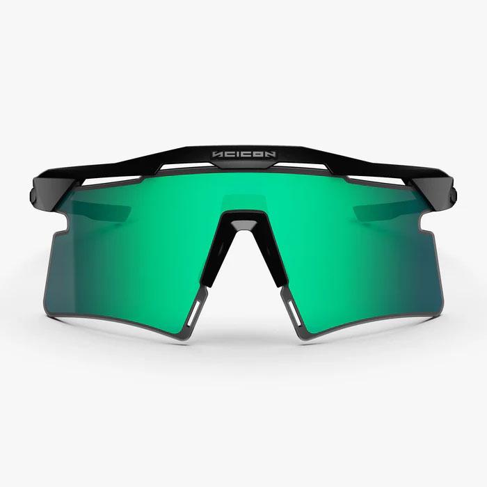 SCICON SPORTS シーコン AEROSHADE 2.0 TITANIUM MATTE BLACK LENS:MM BLUE-GREEN + PINK サングラス