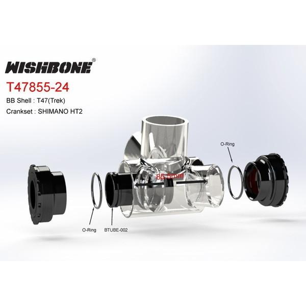 値下げ【WISHBONE】 BB38624 ボトムブラケット Wishboneウィッシュボーン Rord BB ”BB38624” BB386用 SHIMANO HT2