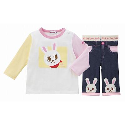 ミキハウス Tシャツセット ピンク 14-1122-689 : AGコーポレーション 