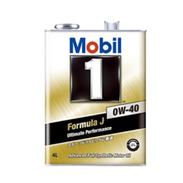 エンジンオイル Mobil モービル 4954363603360 formula J 0W-40 車用 4L缶 工具 DIY 新着
