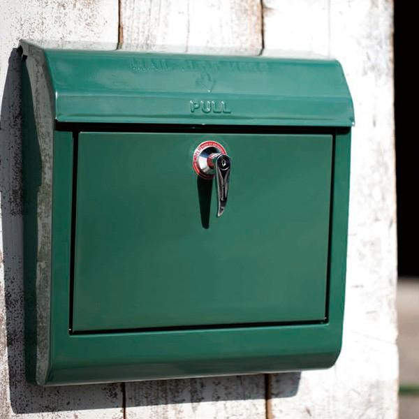 ポスト おしゃれ 壁掛け 文字無し アメリカン メールボックス 郵便