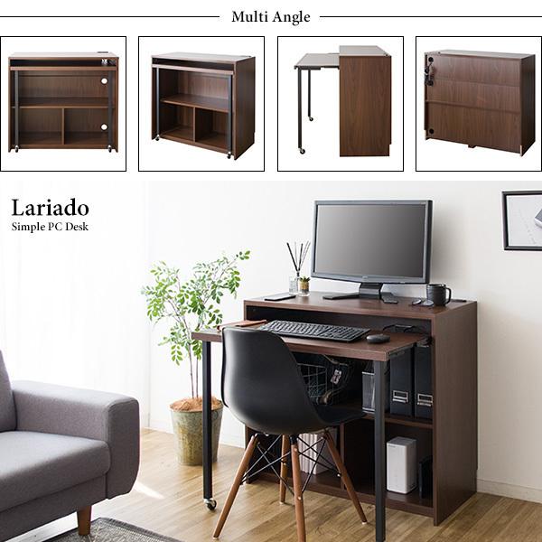 スライダー天板が引き出せる カウンターテーブル カウンター テレビ台 デスク Lariado ラリアード 寝室 パソコンデスク 北欧風 おしゃれ 木製 ブラウン Dt 1002 Counter Dt 1002 アージュ輸入家具 通販 Yahoo ショッピング