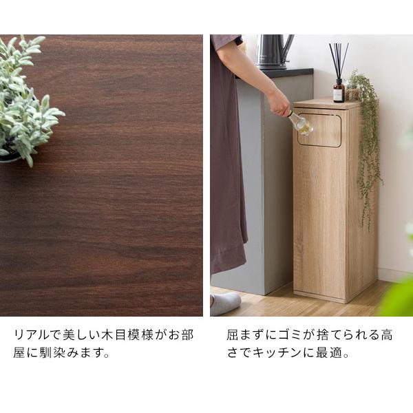 宮武製作所 ゴミ箱 ごみ箱 45リットル 幅25 おしゃれ 4色展開