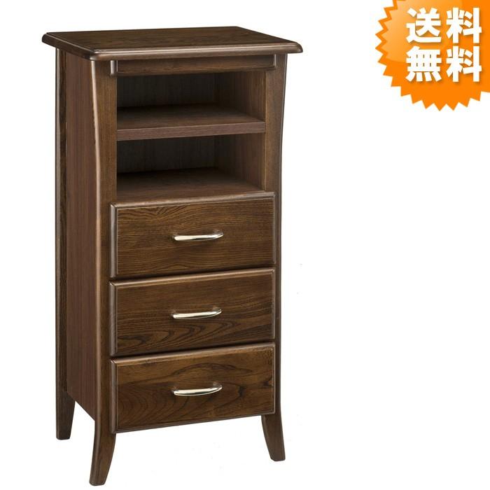 チェスト おしゃれ 木製 完成品 電話台 Fax台 引き出し付き 木目 コンパクト スリム エルム86 Elm ブラウン 北欧 Elm 86 アージュ輸入家具 通販 Yahoo ショッピング