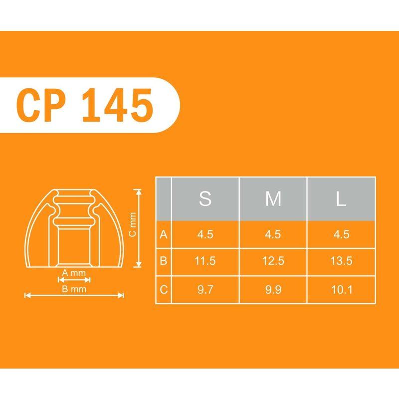SpinFit スピンフィット CP145 シリコン イヤーピース (Lサイズ2ペア)｜ageha-shop｜03