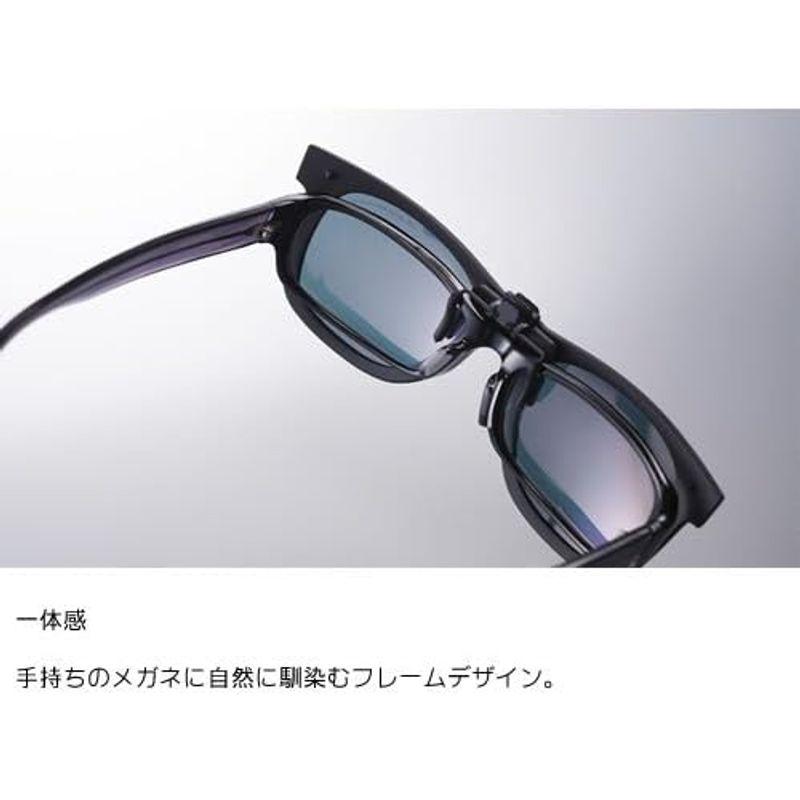 AXE(アックス) サングラス クリップオンタイプ UVカット 偏光レンズ シルバー AS-3PCS｜ageha-shop｜03