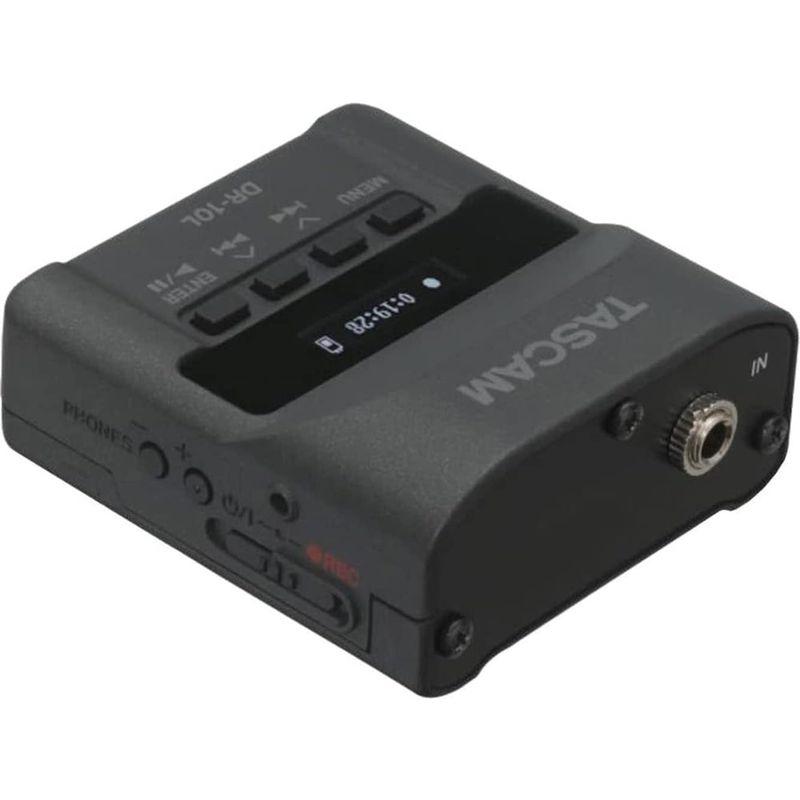 TASCAM(タスカム) DR-10L ピンマイクレコーダー 黒 Youtube 音声収録 インターネット配信 ポッドキャスト 動画撮影 V｜ageha-shop｜02