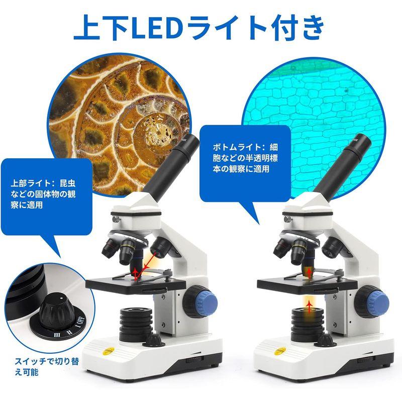 SWIFT 子供用 顕微鏡 80X-2000X 生物顕微鏡 小学生 初心者向け プレパラート付き スライドガラス スマホ 撮影 回転式単眼ヘ     商品情報    【商品名】　SWIFT 子供用 顕微鏡 80X-2000X 生物顕微鏡 小学生 J1255687676(11048円)