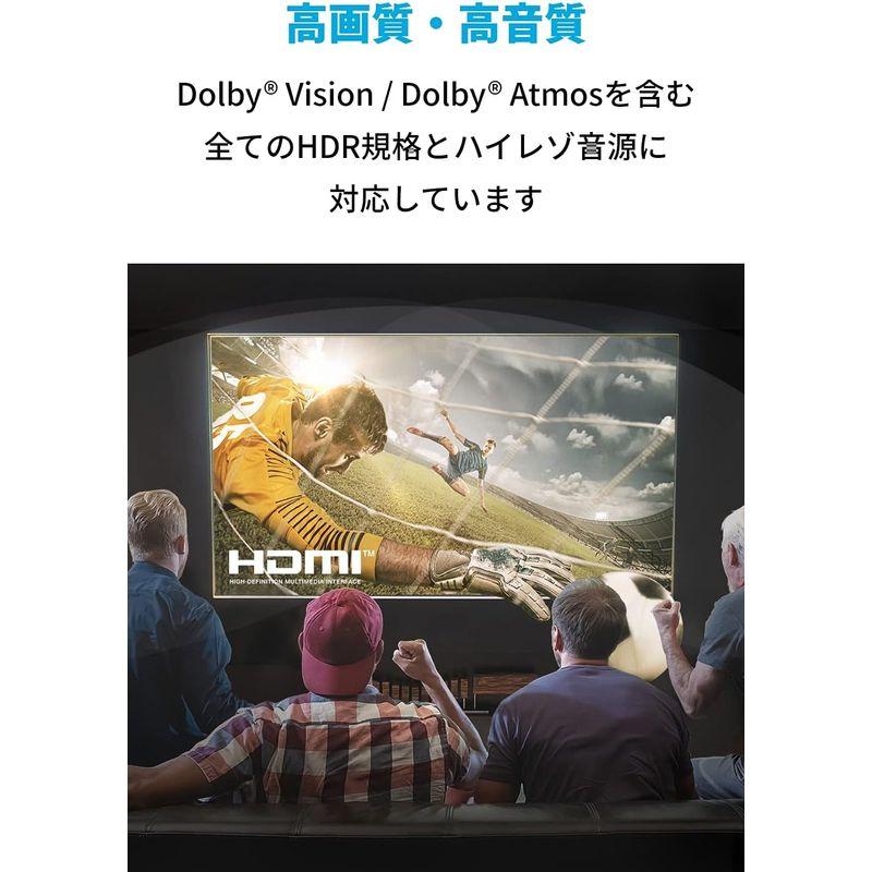 Anker Ultra High Speed HDMI ケーブル HDMI 2.1 8K(60Hz) 4K(120Hz) 48Gbps Dy｜ageha-shop｜03
