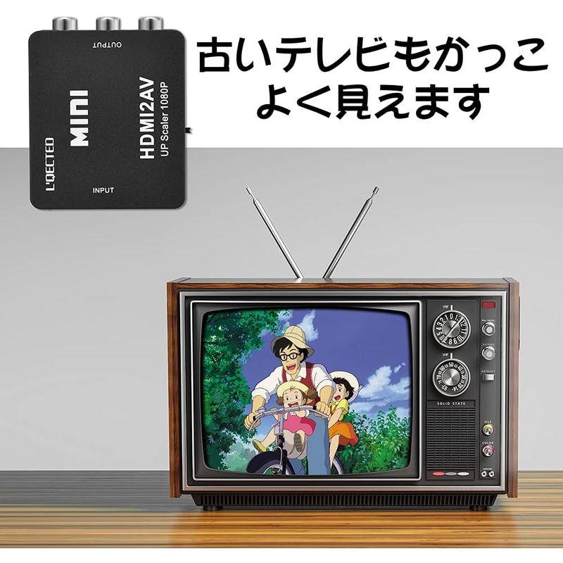L'QECTED HDMI to RCA 変換コンバーター HDMI to AV コンポジット変換 hdmi からrca 1080P 音声出｜ageha-shop｜09