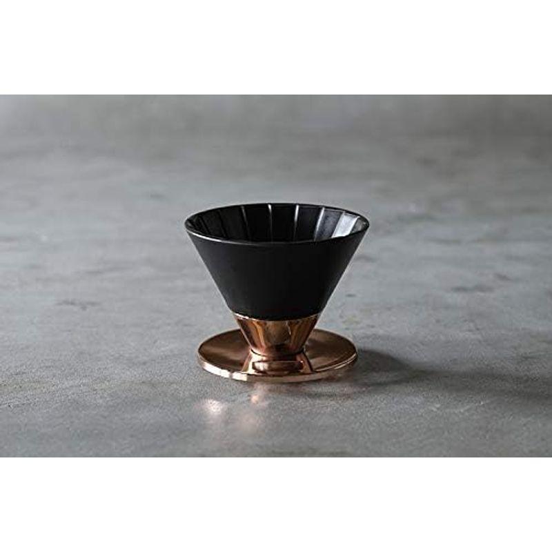 Coffee Dripper Matte Black (コーヒードリッパー マットブラック) 佐賀県/有田Beasty Coffee金属との｜ageha-shop｜03