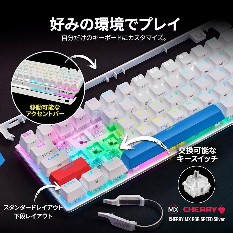 CORSAIR USB-A K70 PRO MINI RGB 60% ワイヤレスゲーミングキーボード ホットスワップキーボード ホワイト M｜ageha-shop｜07