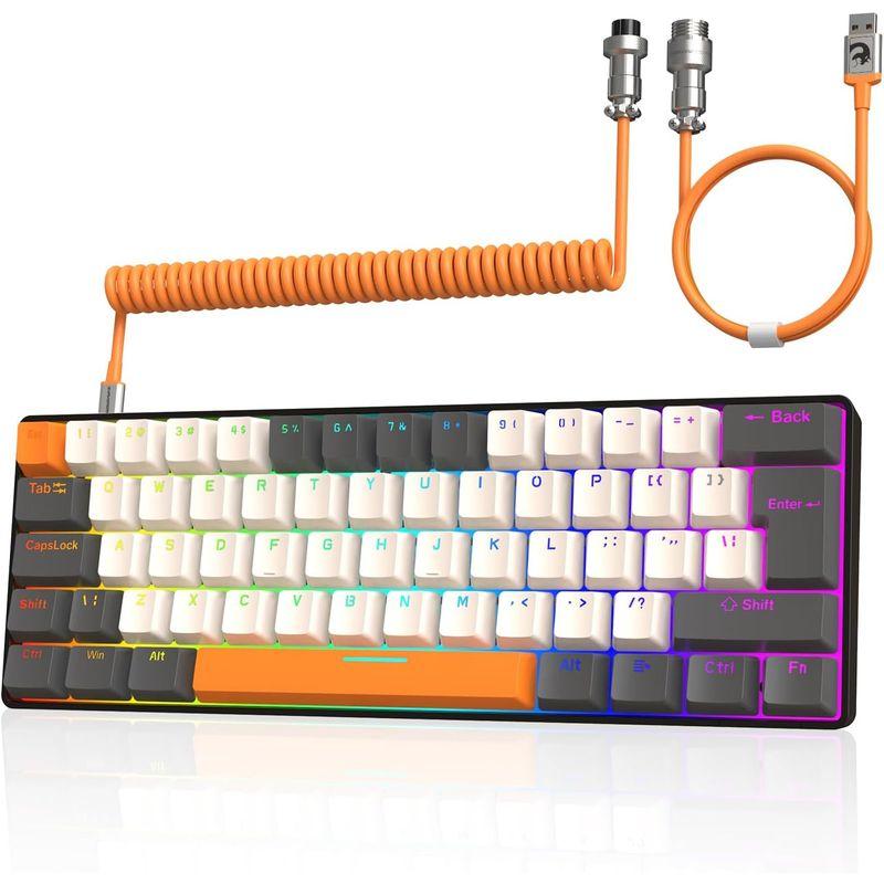 ZIYOULANG T60 ミニ60%コンパクト メカニカルキーボード ZIYOULANG T60 ミニ60%コンパクト メカニカルキーボード