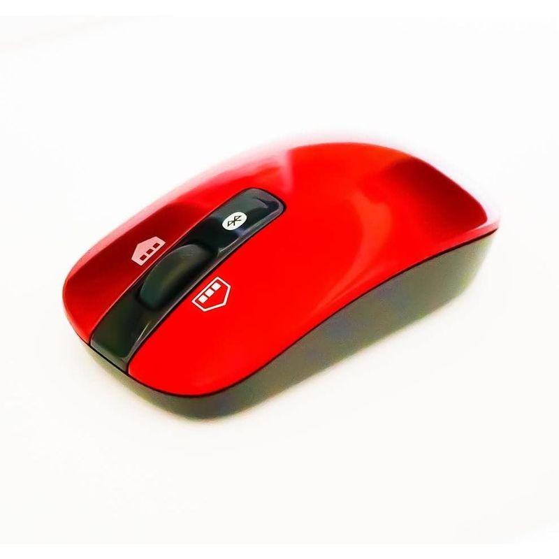 NEC Bluetooth マウス MT-1626 無線 ワイヤレス Lavie 純正 (Red)｜ageha-shop｜02