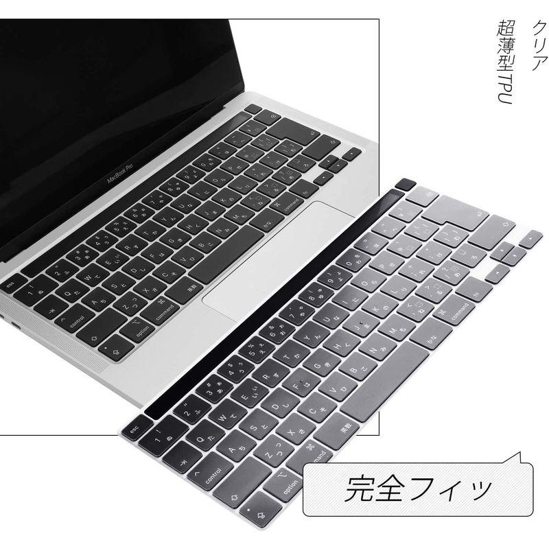 2022 M2チップMacBook Pro 13 キーボードカバー (A2338/A2289/A2251) / Pro 16 (2019モデ｜ageha-shop｜08