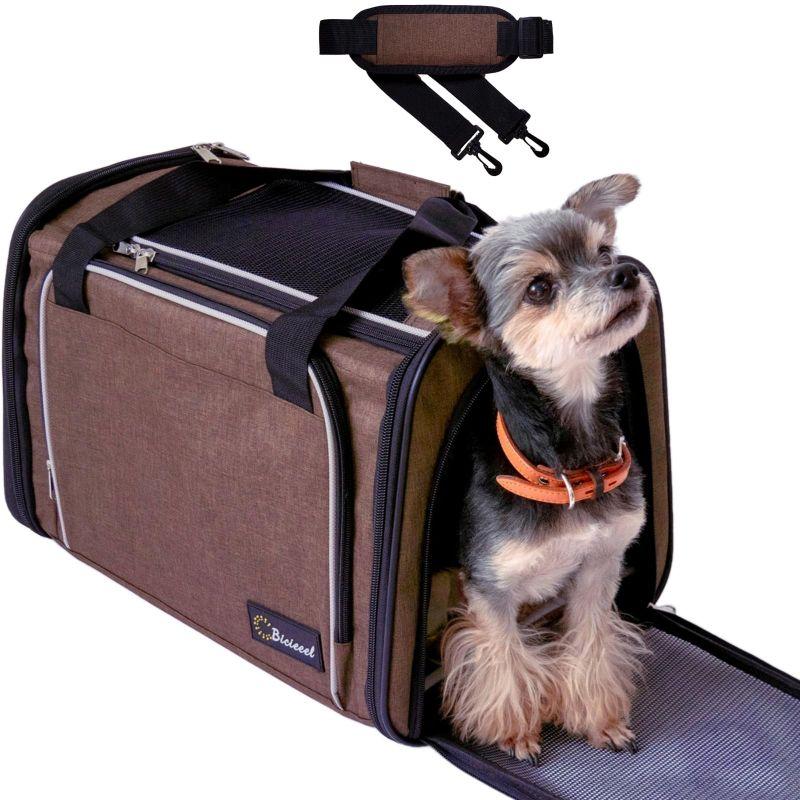 Bicieeel 犬 猫 キャリーバッグ 大人の ペットキャリーバッグ 多