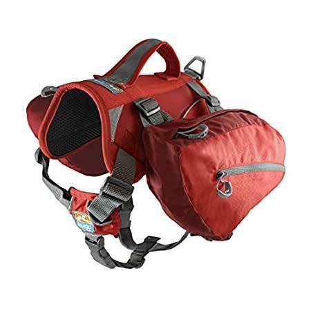 特別価格Kurgo Dog Saddlebag Backpack, Back Pack Dog Harness, Hiking Pack for Dogs, 好評販売中 ハーネスリード